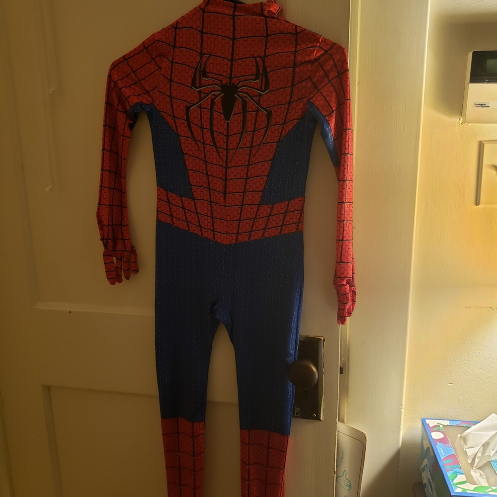 Kids Red and Blue Superhero Costume